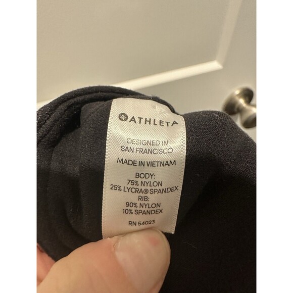ATHLETA Flare Yoga Pants Women’s Size XS Black #54023 - Picture 3 of 4